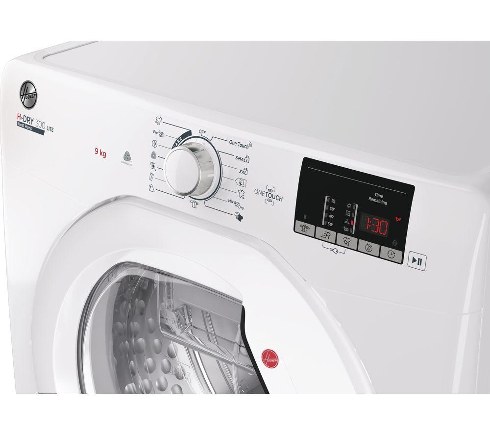 HOOVER H-Dry 300 HLE H9A2DE-80 NFC 9 kg Heat Pump Tumble Dryer - White