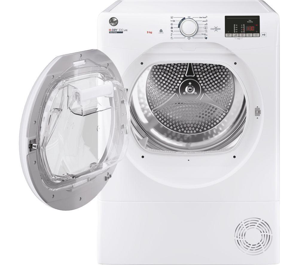 HOOVER H-Dry 300 HLE H9A2DE-80 NFC 9 kg Heat Pump Tumble Dryer - White