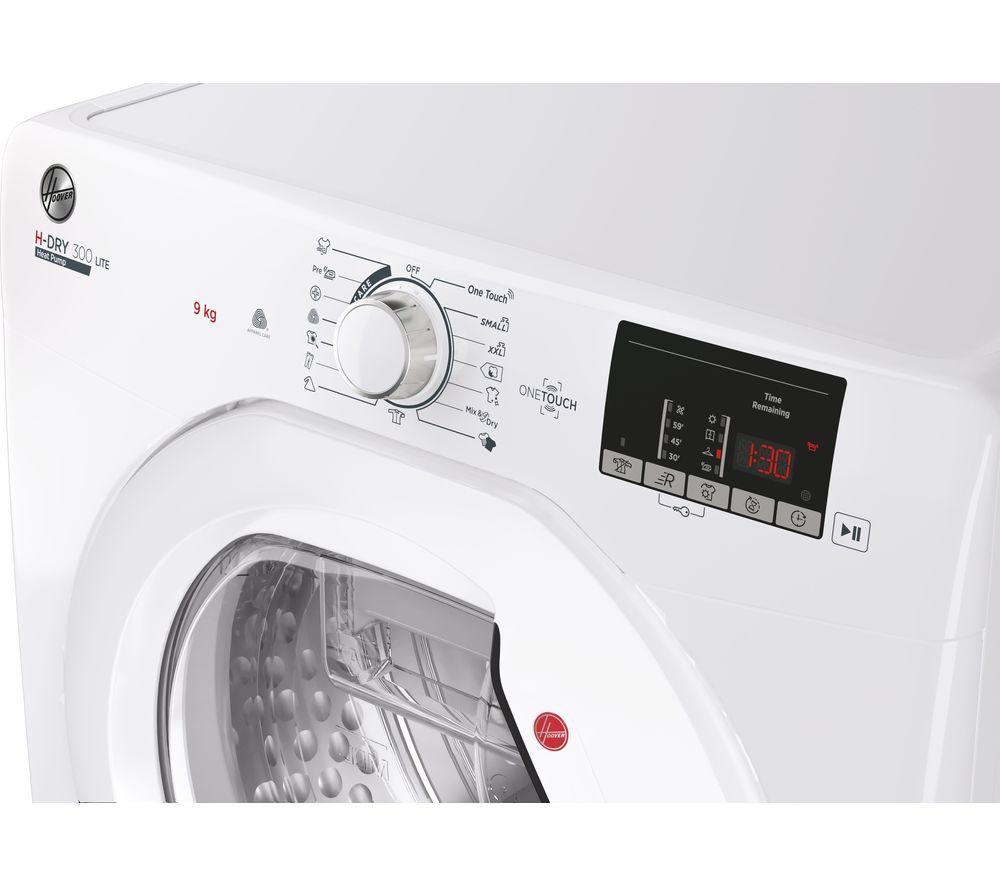 HOOVER H-Dry 300 HLE H9A2DE-80 NFC 9 kg Heat Pump Tumble Dryer - White