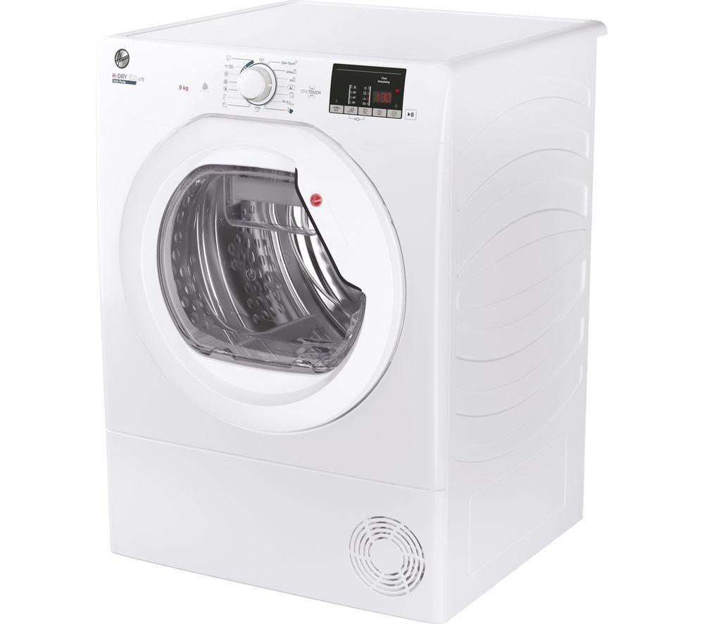 HOOVER H-Dry 300 HLE H9A2DE-80 NFC 9 kg Heat Pump Tumble Dryer - White