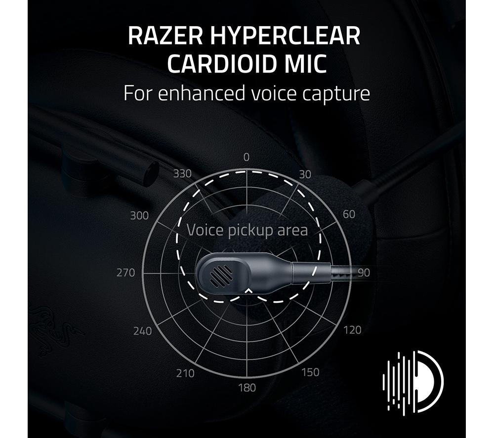 RAZER BlackShark V2 X 7.1 Gaming-Headset für PlayStation - Schwarz