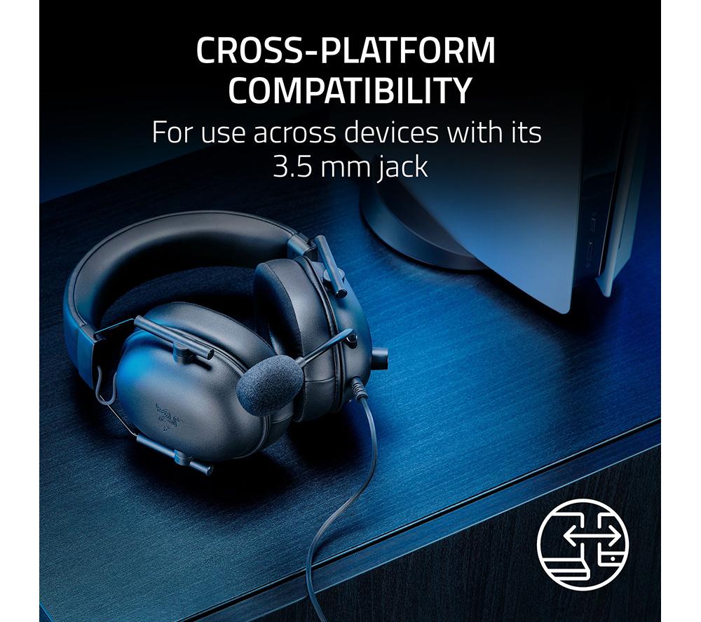RAZER BlackShark V2 X 7.1 Gaming-Headset für PlayStation - Schwarz