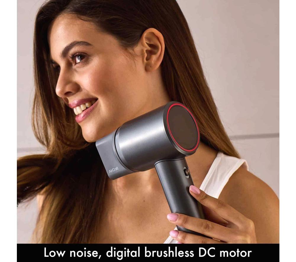 AIRCRAFT AirMotion HD1-G Hair Dryer - Slate Grey