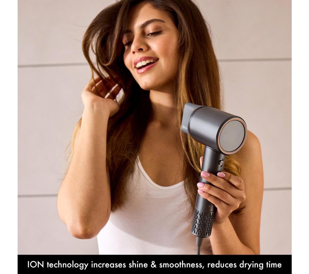 AIRCRAFT AirMotion HD1-G-D Hair Dryer - Slate Grey