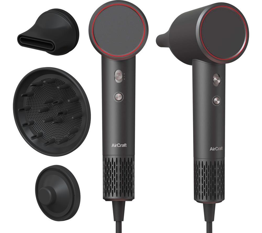 AIRCRAFT AirMotion HD1-G-D Hair Dryer - Slate Grey