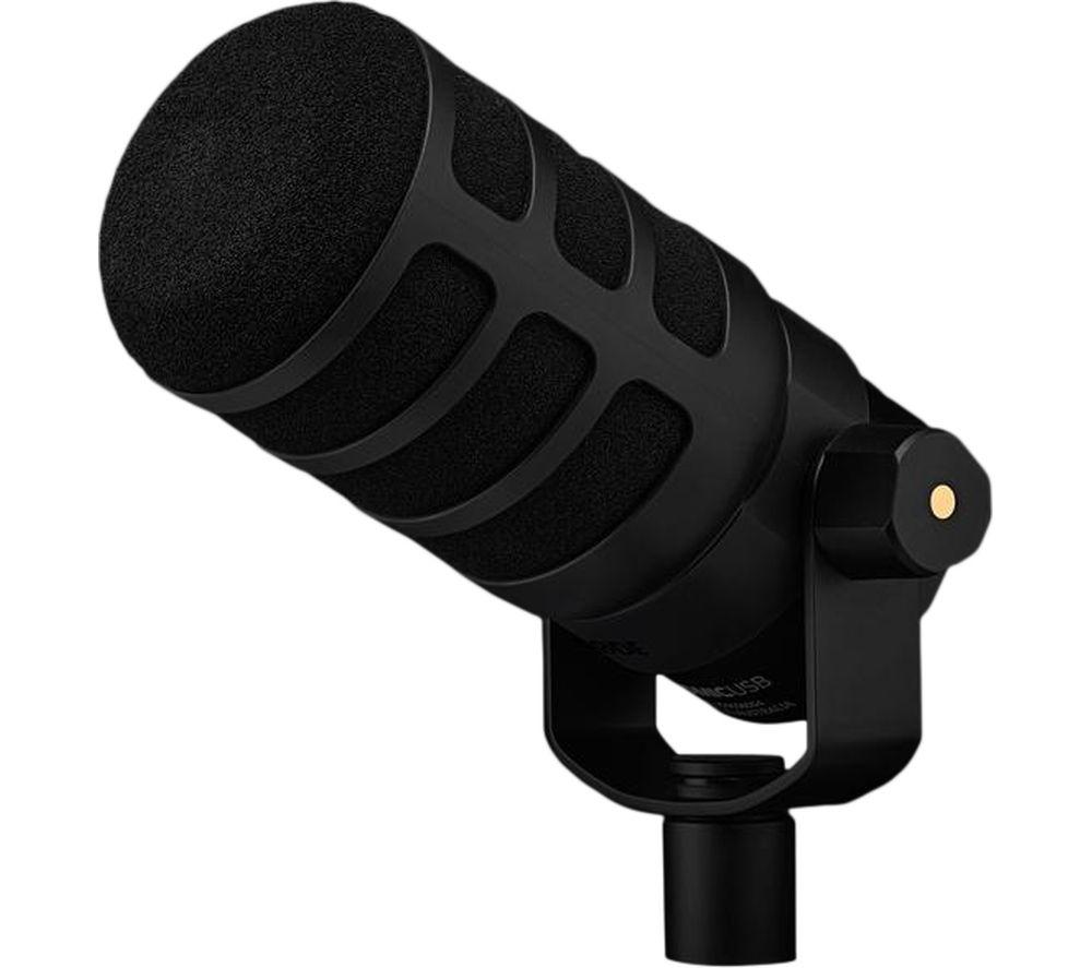 RODE PodMic USB Mikrofon - Schwarz