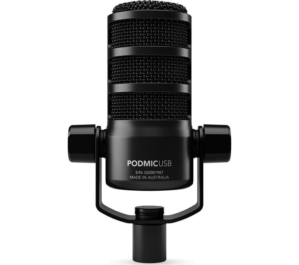 RODE PodMic USB Microphone - Black