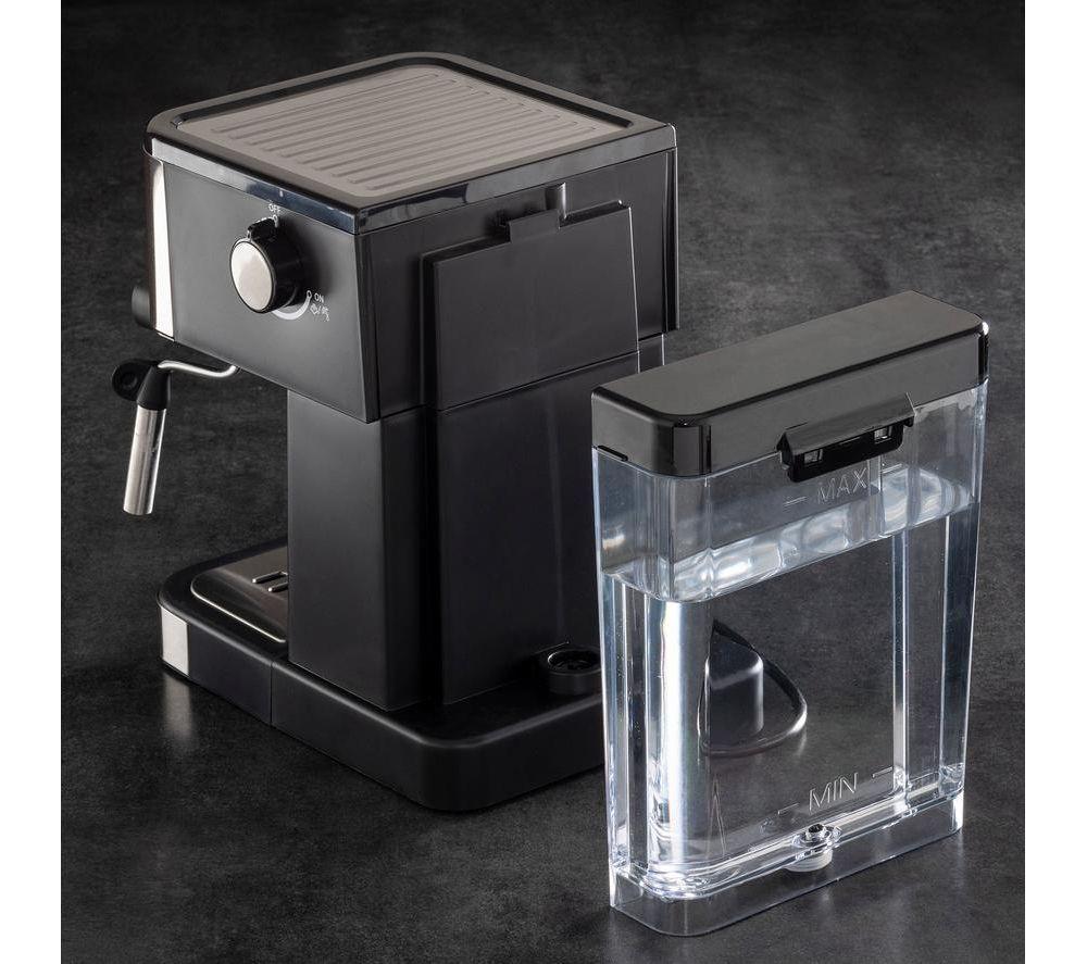Cafetera DAEWOO Flava Collection SDA2698GE - Negro y plata