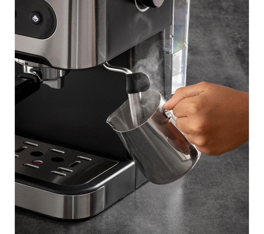 Cafetera DAEWOO Flava Collection SDA2698GE - Negro y plata