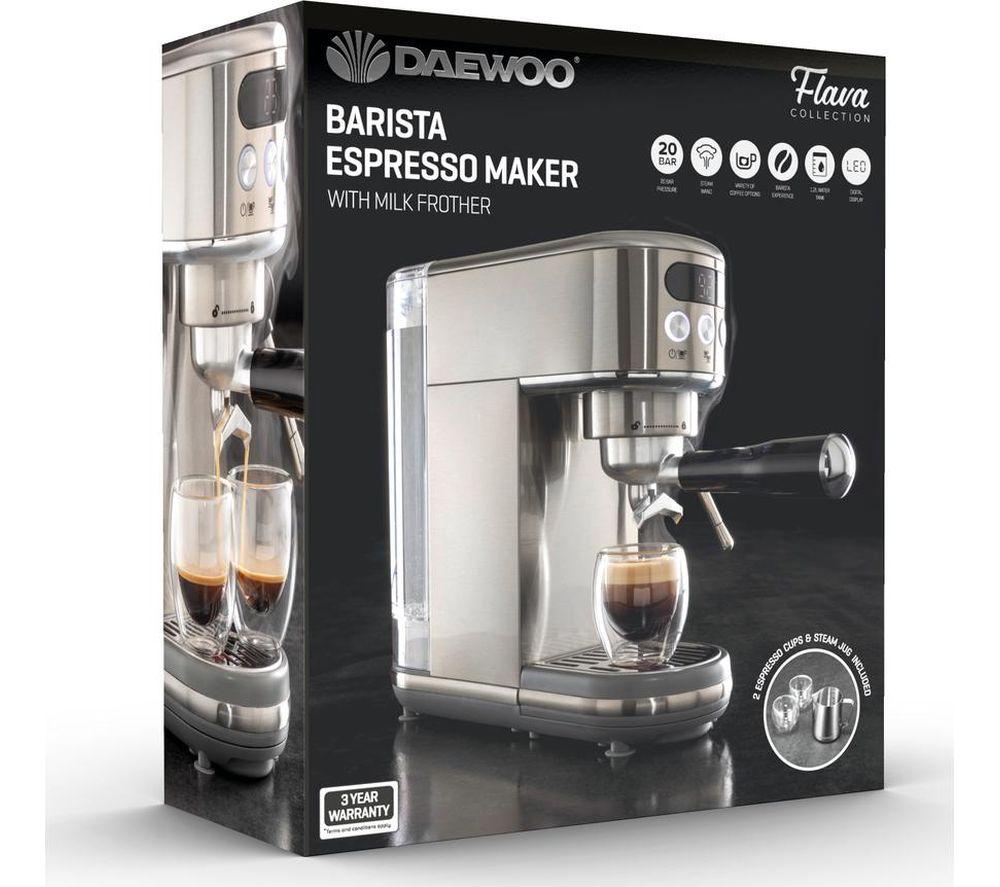 Cafetera DAEWOO Flava Collection SDA2700GE - Plata