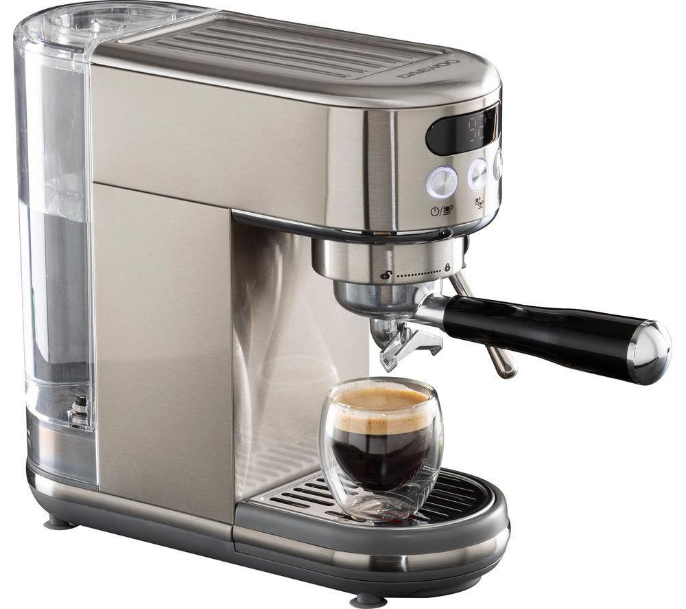 DAEWOO Flava Collection SDA2700GE Coffee Machine - Silver