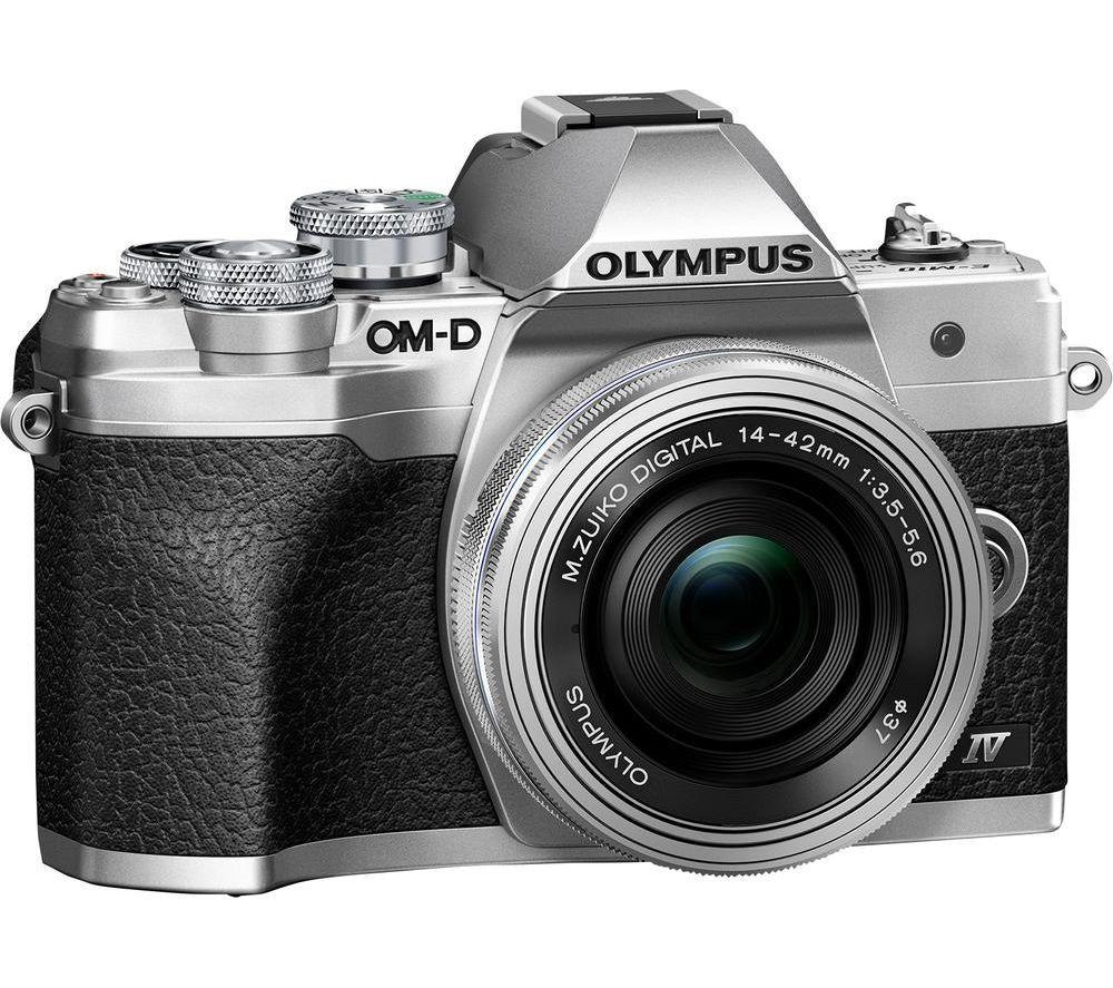 OLYMPUS OM-D E-M10 Mark IV Mirrorless Camera with M.Zuiko Digital ED 14-42 mm f/3.5-5.6 EZ
