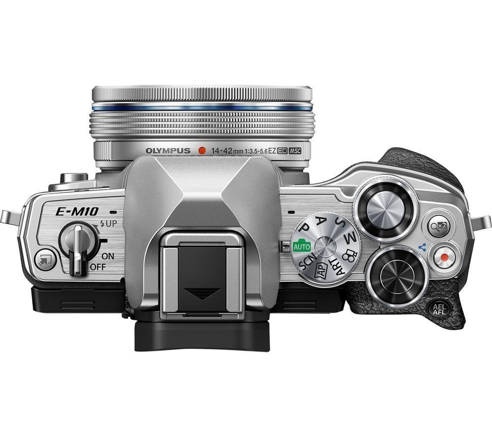 OLYMPUS OM-D E-M10 Mark IV Mirrorless Camera with M.Zuiko Digital ED 14-42 mm f/3.5-5.6 EZ