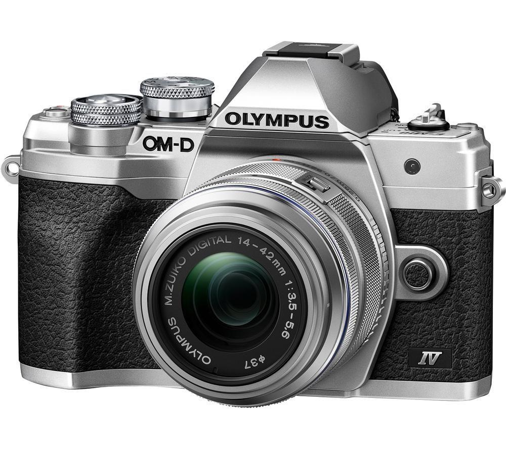 OLYMPUS OM-D E-M10 Mark IV Mirrorless Camera with M.Zuiko Digital ED 14-42 mm f/3.5-5.6 EZ