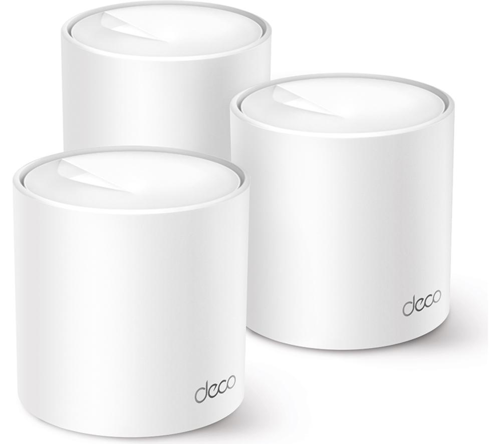 TP-LINK Deco X1500 Whole Home Mesh WiFi 6 System - Triple Pack