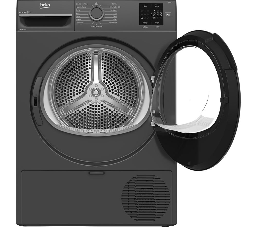 BEKO Pro BM3T31023A 10 kg Heat Pump Tumble Dryer - Anthracite