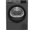 BEKO Pro BM3T3833A 8 kg Heat Pump Tumble Dryer - Anthracite
