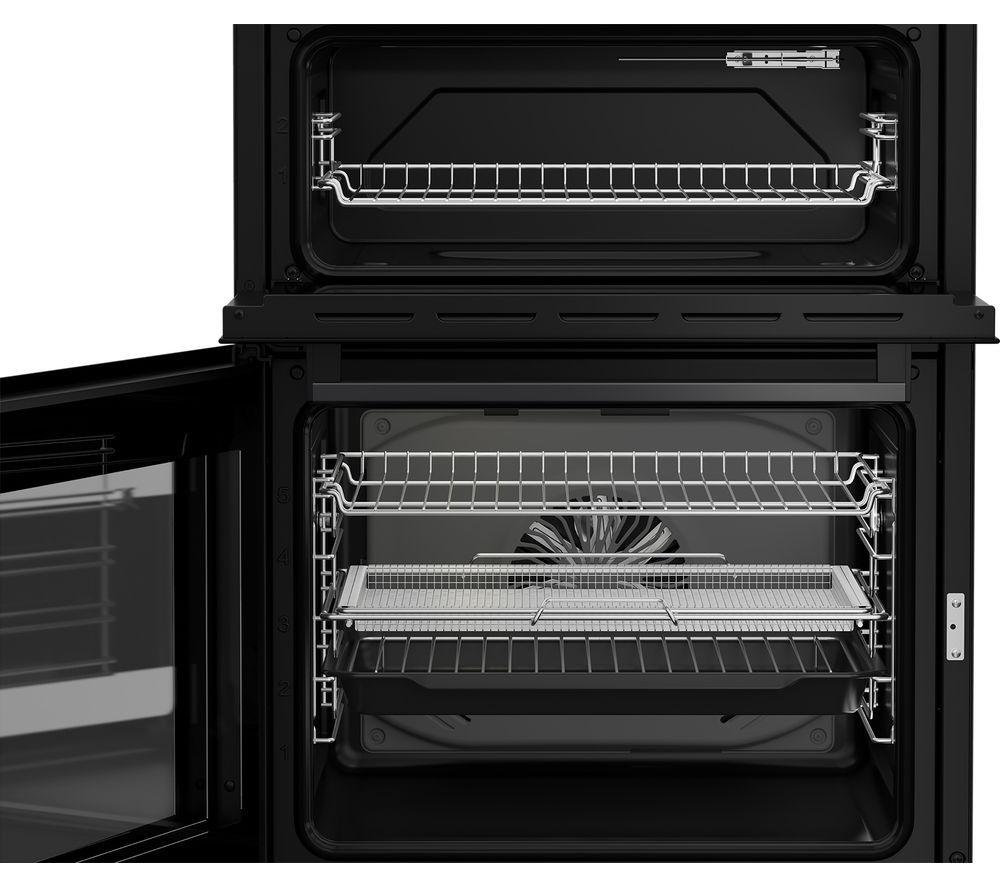 Cocina BEKO Pro AeroPerfect AirFry FDDA6272TCA de 60 cm de combustible dual - Antracita