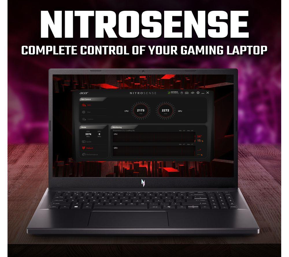 ACER Nitro V15 15.6" Gaming Laptop - AMD Ryzen 7, RTX 4050, 512 GB SSD