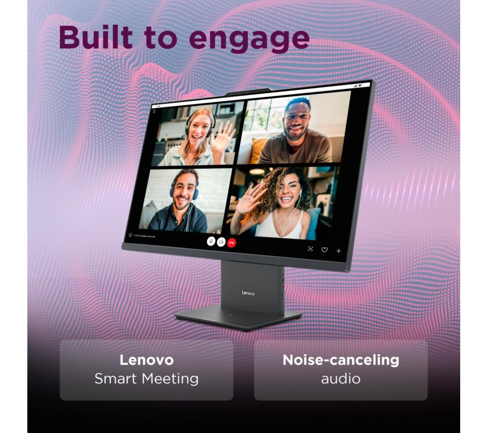 LENOVO IdeaCentre AIO 3 All-in-One PC de 23,8" - AMD Ryzen 7, SSD de 512 GB, gris