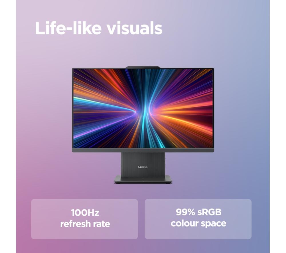 LENOVO IdeaCentre AIO 23.8" All-in-One PC - Intel® Core™ i5, 512 GB SSD, Grey
