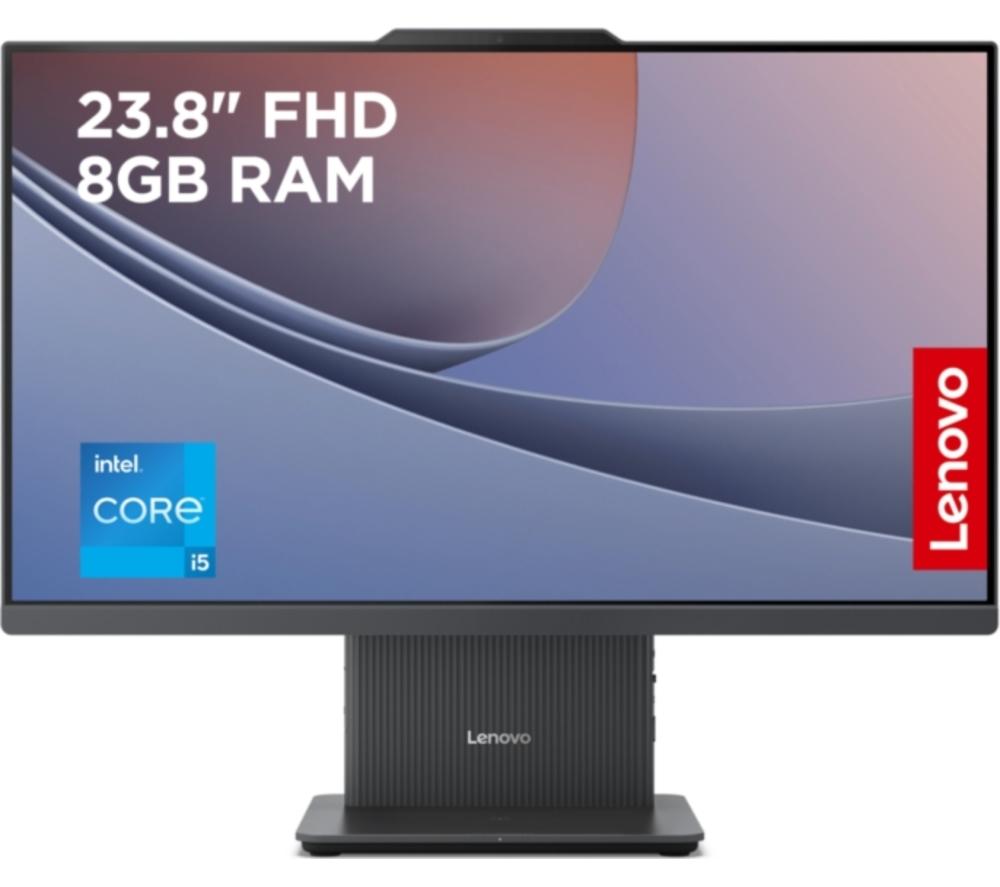 LENOVO IdeaCentre AIO 23.8" All-in-One PC - Intel® Core™ i5, 512 GB SSD, Grey
