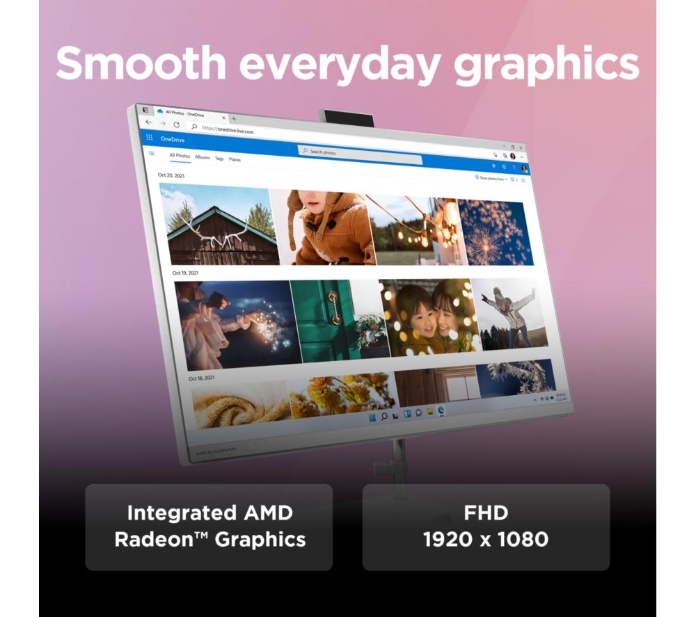 LENOVO IdeaCentre AIO 3 27" All-in-One PC - AMD Ryzen 5, 1 TB SSD, Black