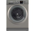 HOTPOINT Anti-Stain NSWM 1146 GG UK 11 kg 1400 Spin Washing Machine - Graphite