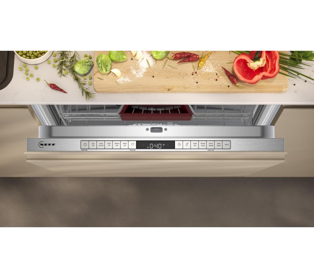 NEFF N50 S155HVX00G Full-size Fully Integrated WiFi-enabled Dishwasher