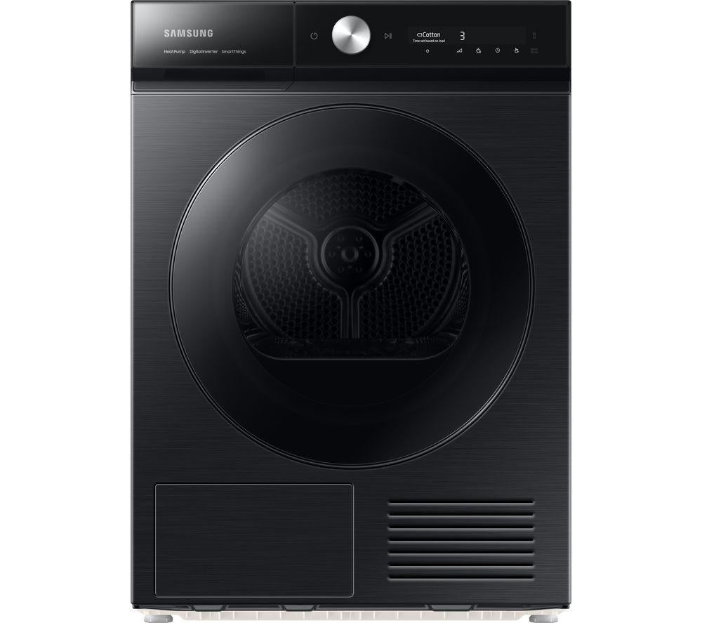 SAMSUNG Bespoke Series 8 Super Speed Dry DV90BB9545GBS1 WiFi-enabled 9 kg Heat Pump Tumble Dryer – Black