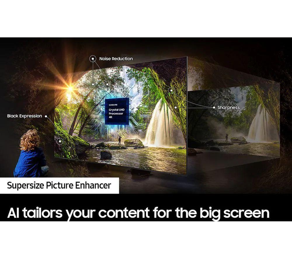 SAMSUNG DU9000 98" Crystal UHD 4K HDR Smart TV 2024 - UE98DU9000