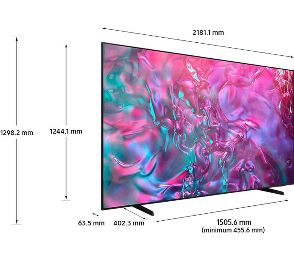 SAMSUNG DU9000 98" Crystal UHD 4K HDR Smart TV 2024 - UE98DU9000