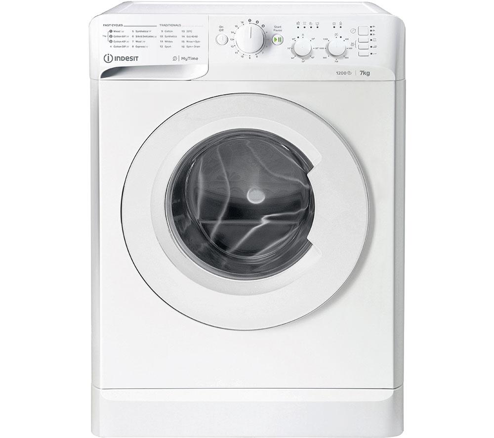 INDESIT Water Balance+ MTWC 71252 W UK 7 kg 1200 Spin Washing Machine - White
