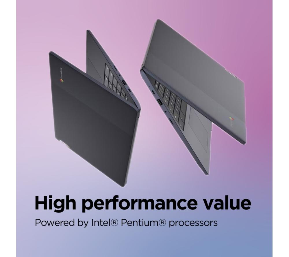 LENOVO IdeaPad Slim 3 15.6" Chromebook - Intel® Celeron®, 128 GB eMMC, Blue
