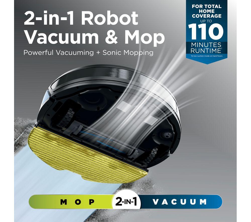 SHARK RV2620WAUK Matrix Plus 2-in-1 Saugroboter – Schwarz
