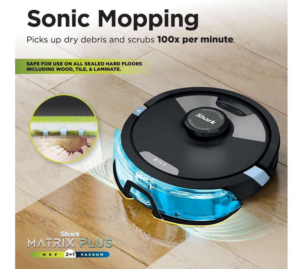 SHARK RV2620WAUK Matrix Plus 2-in-1 Saugroboter – Schwarz
