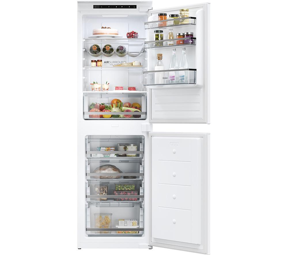 HAIER HB50T618FMK Integrated Smart 50/50 Fridge Freezer - Sliding Hinge