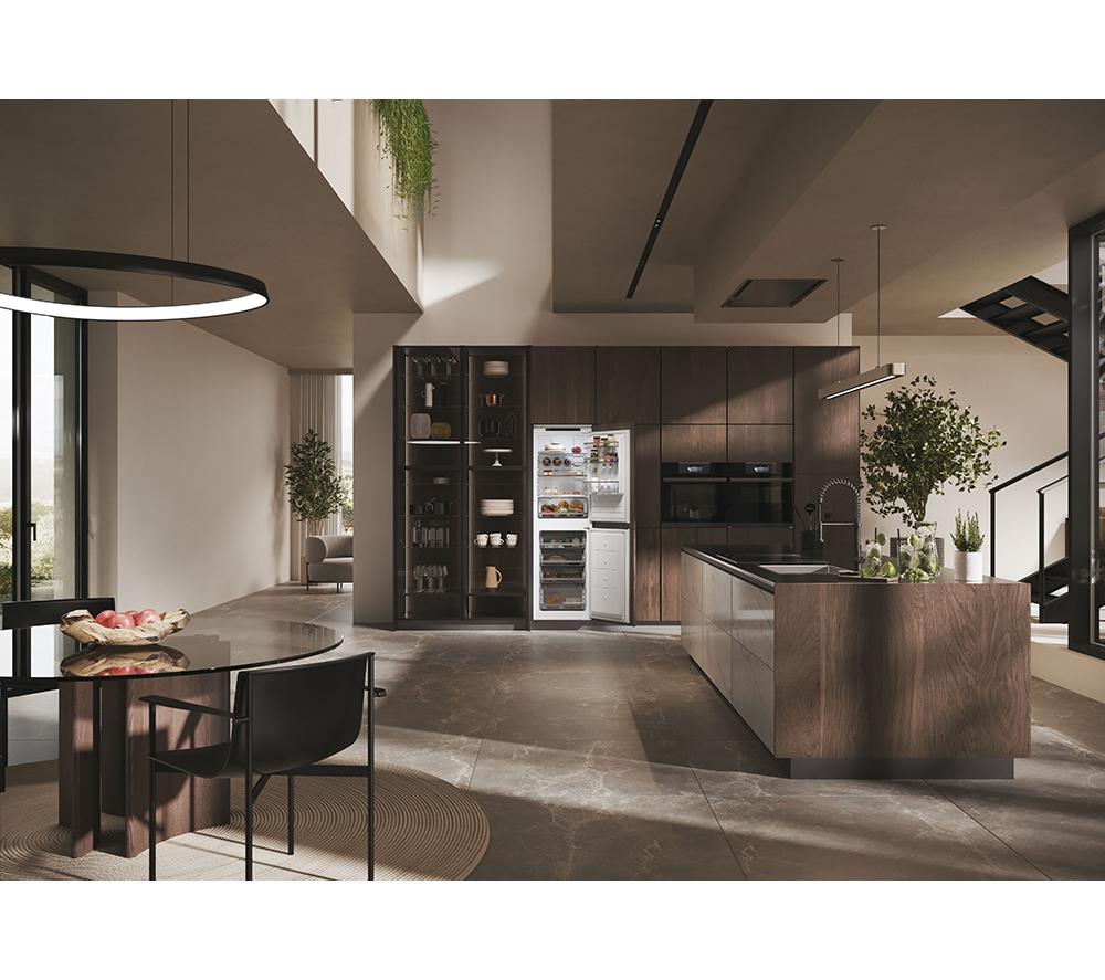 HAIER HB50T618FMK Frigorífico Combi Integrable Smart 50/50 - Bisagra deslizante