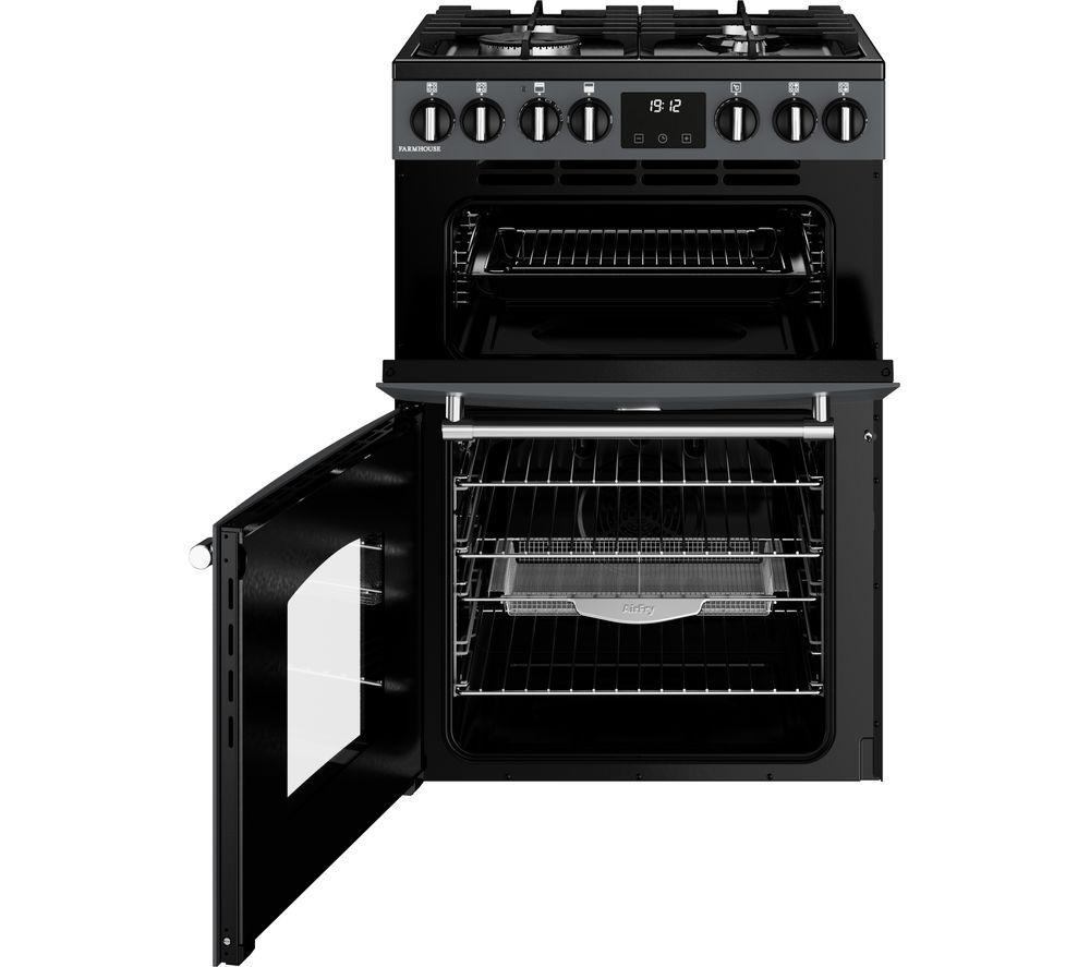 Cocina de combustible dual BELLING Farmhouse 60DF - Antracita y cromo