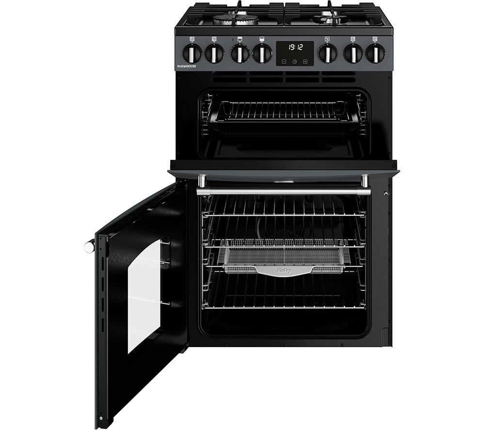 Cocina de combustible dual BELLING Farmhouse 60DF - Antracita y cromo