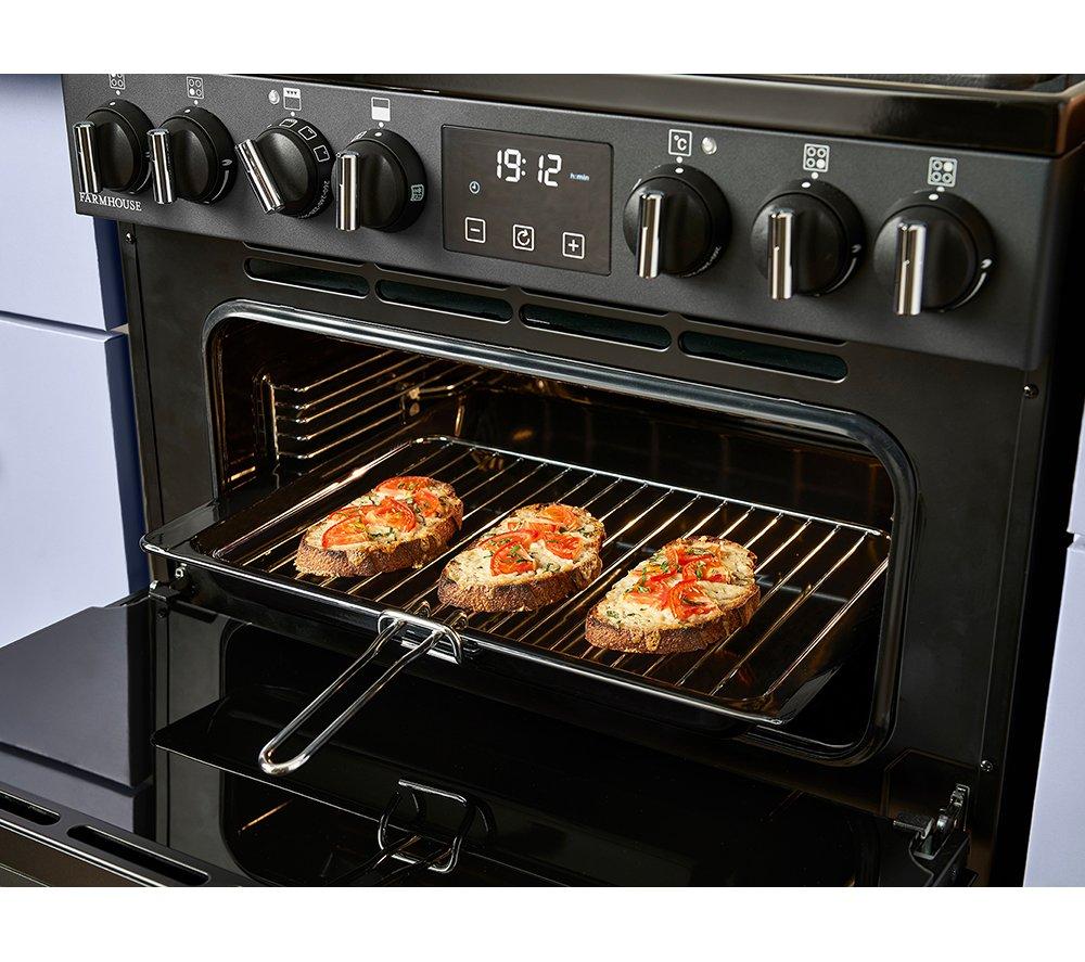 Cocina de combustible dual BELLING Farmhouse 60DF - Antracita y cromo