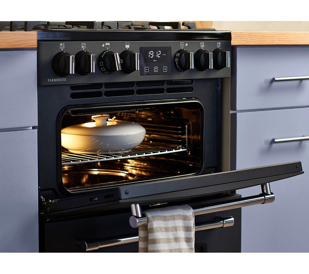 Cocina de combustible dual BELLING Farmhouse 60DF - Antracita y cromo