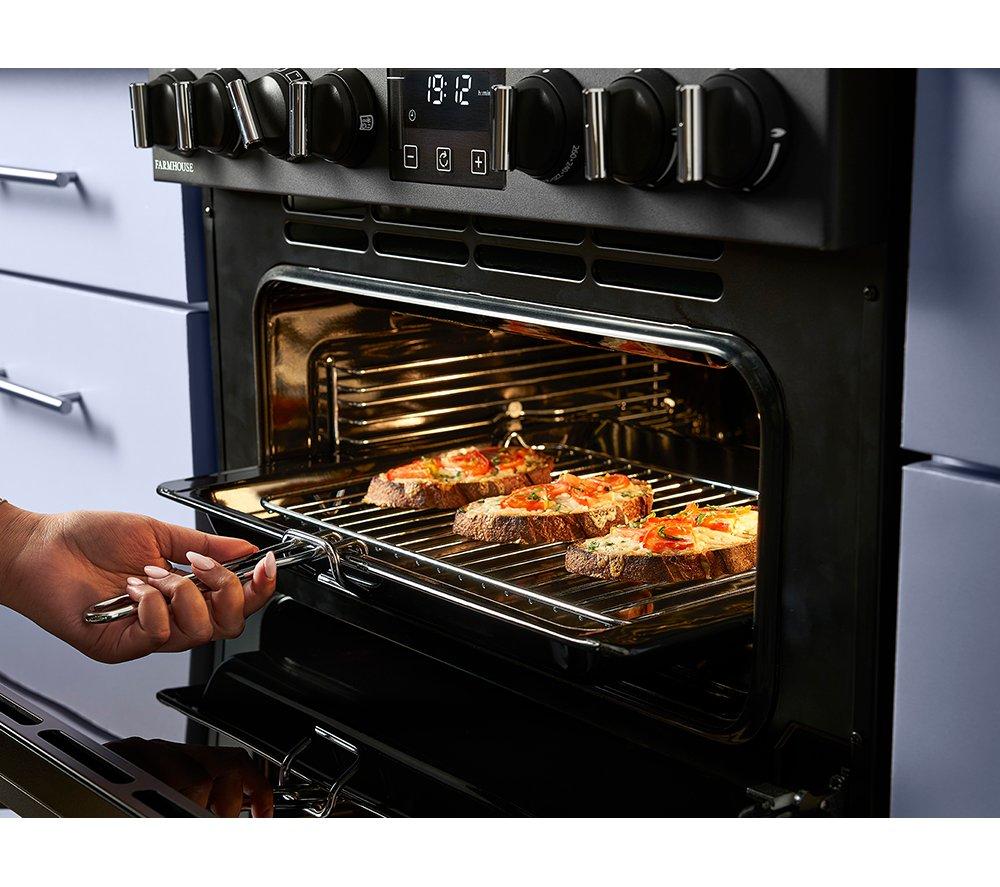 Cocina de combustible dual BELLING Farmhouse 60DF - Antracita y cromo