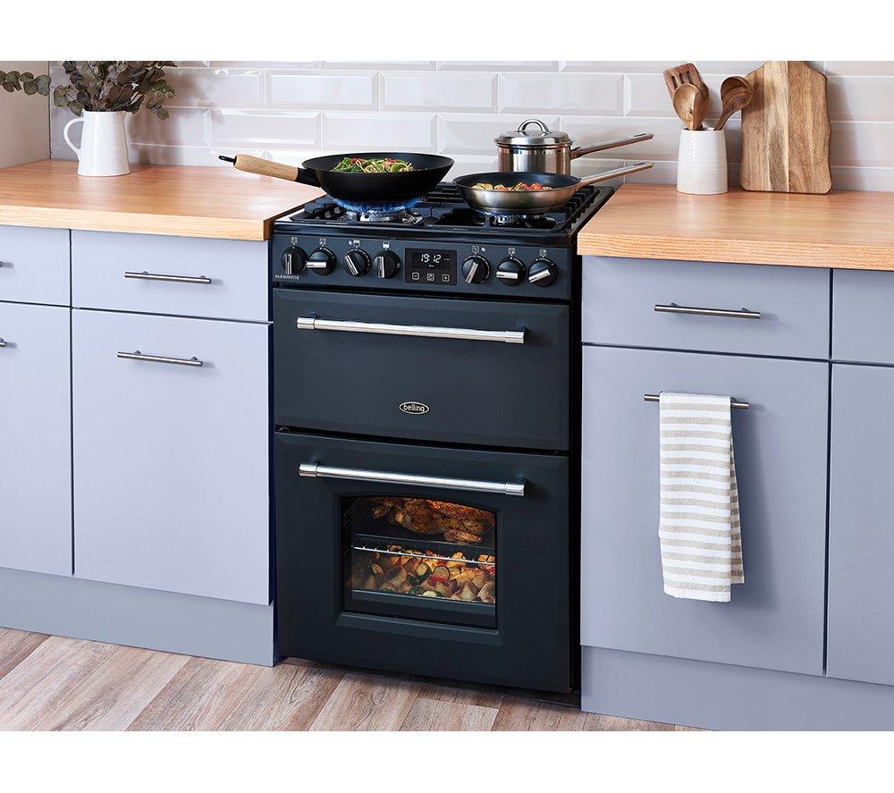 Cocina de combustible dual BELLING Farmhouse 60DF - Antracita y cromo