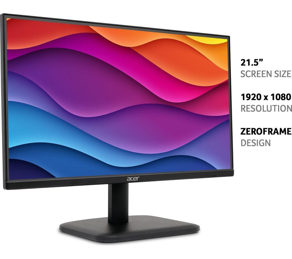 Monitor LED ACER EK220QE3 Full HD de 21,5" - Negro