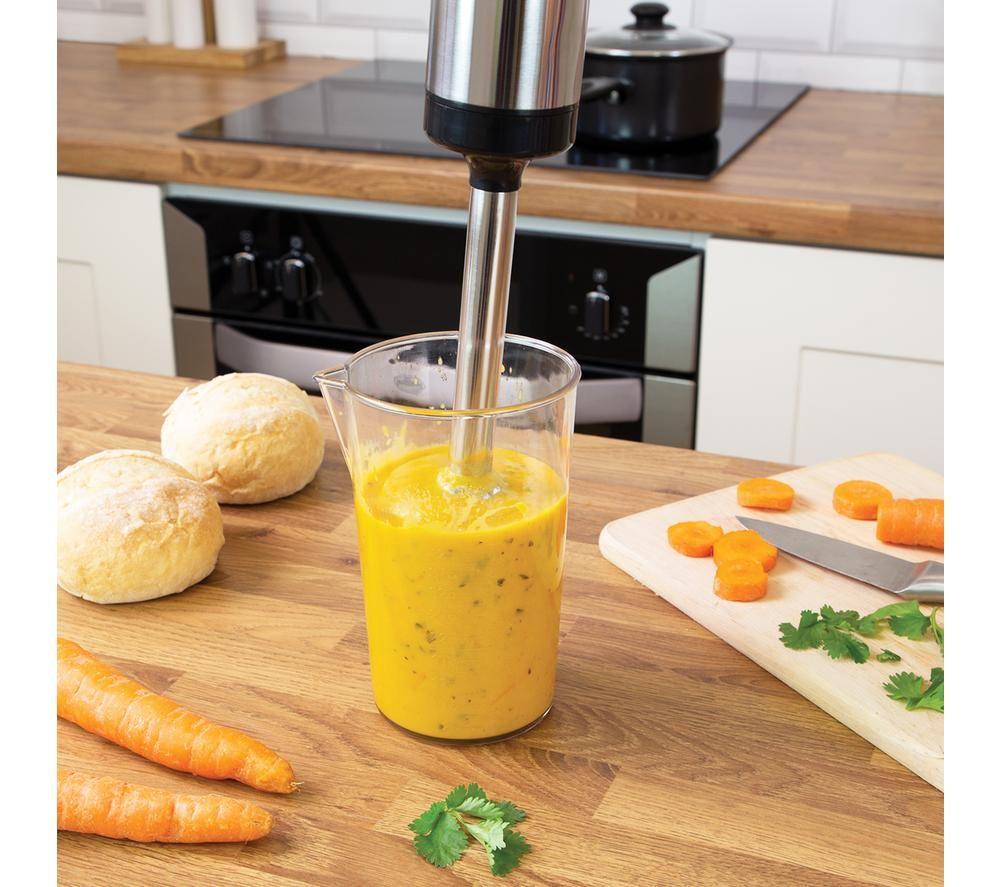 QUEST 35099 Hand Blender - Black & Silver