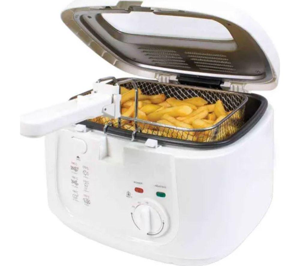 QUEST 35230 Deep Fryer - White