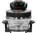 QUEST 43850A Halogen Air Fryer - Clear & Black