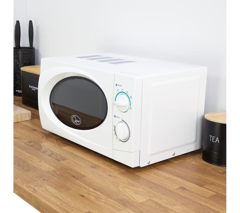 QUEST 35850 Solo Microwave - White