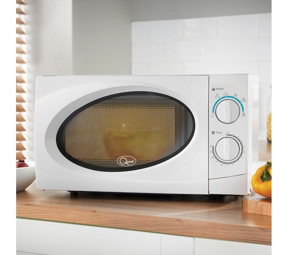 QUEST 35850 Solo Microwave - White